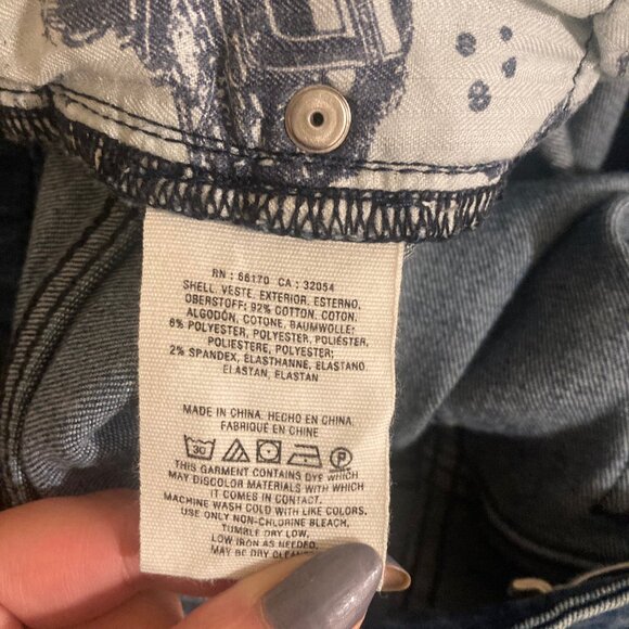 Pilcro & The Letterpress Medium Wash Blue Boot Cut Jeans Woman's Size 27 - Picture 9 of 10